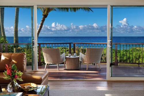Kick back at Lay Back Larry's on Brennecke's Beach, Poipu, Kauai Island!