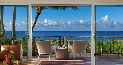Kick back at Lay Back Larry's on Brennecke's Beach, Poipu, Kauai Island!