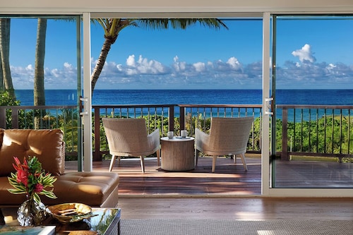 Kick back at Lay Back Larry's on Brennecke's Beach, Poipu, Kauai Island!