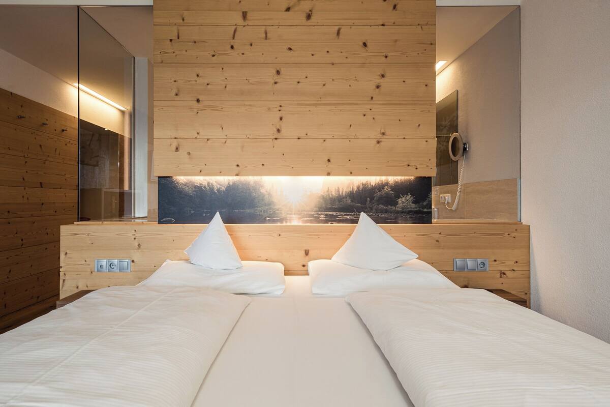 Classic Double Room, Balcony, Mountain View | In-room safe, laptop workspace, blackout curtains, soundproofing