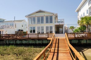 Exterior - 3 BR Duplex Overlooking the Sound (Wrightsville Beach)