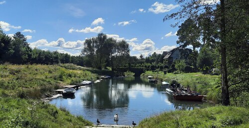 Quiet vacation home by the lake in Masuria