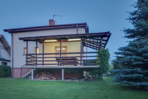 Quiet vacation home by the lake in Masuria