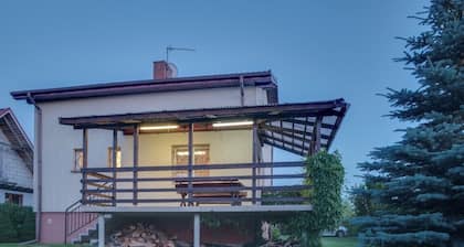 Quiet vacation home by the lake in Masuria