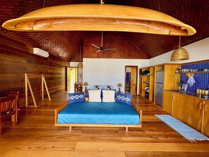 Suite, uitzicht op het strand | Interieur