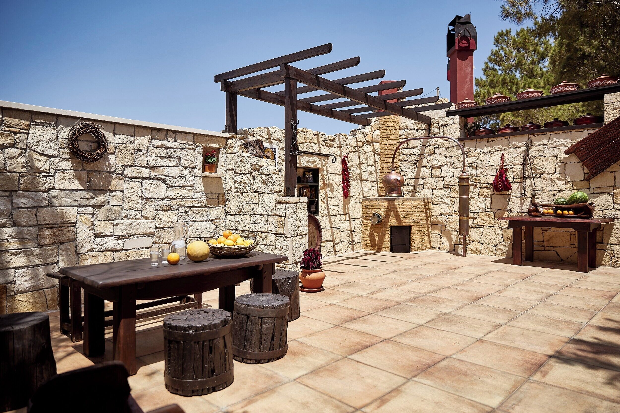 Restaurante al aire libre