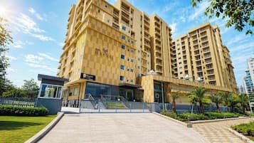 Fassade der Unterkunft