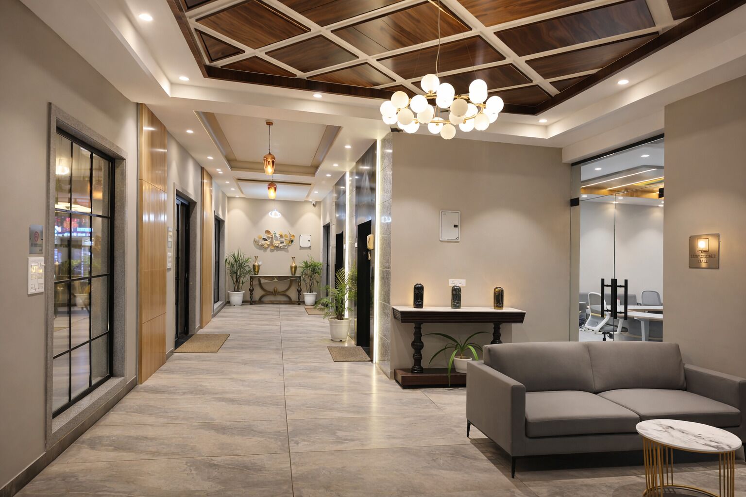 Zitruimte lobby