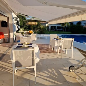 Opções para refeição ao ar livre