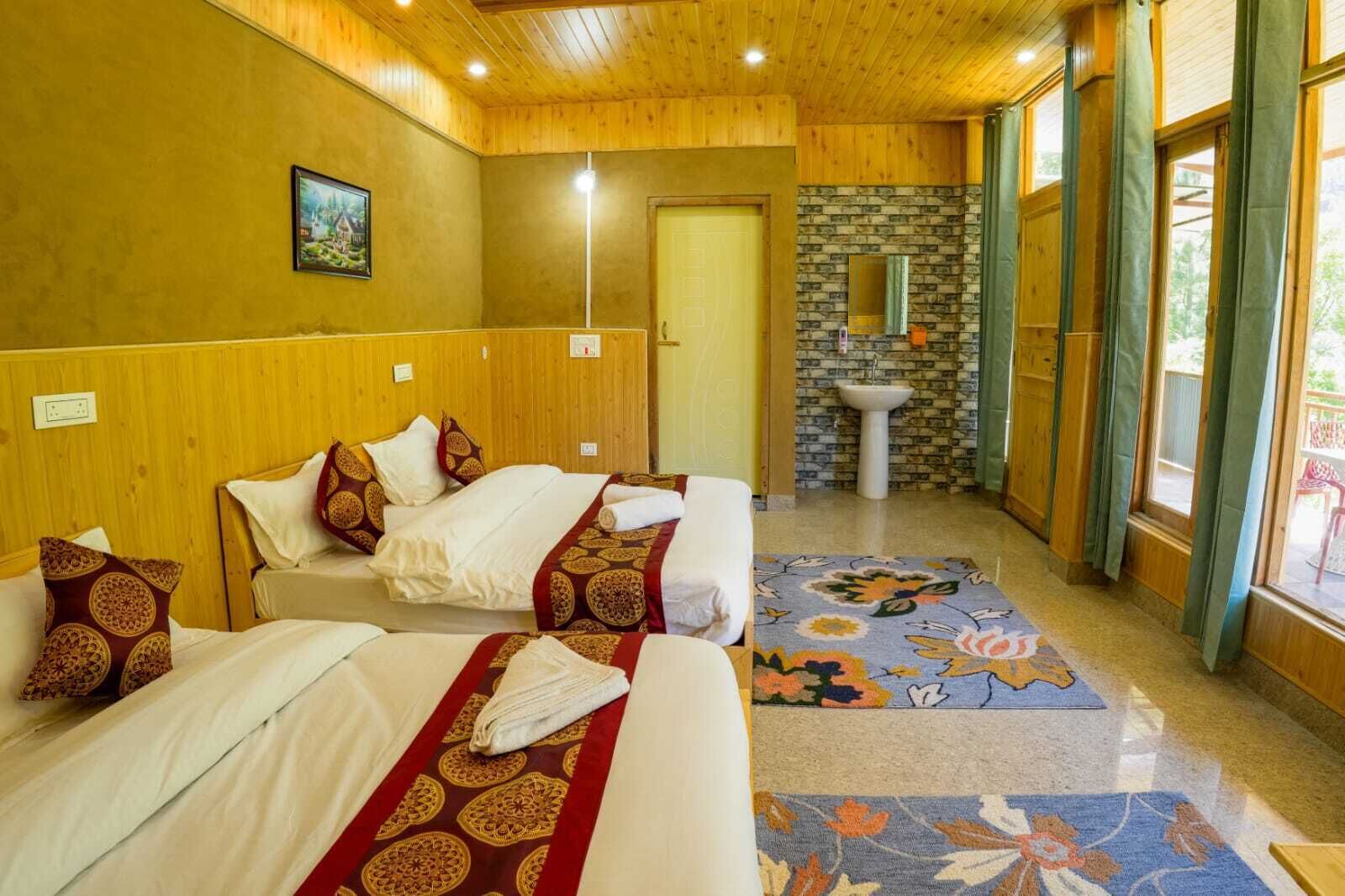 Familjesvit - utsikt mot bergen