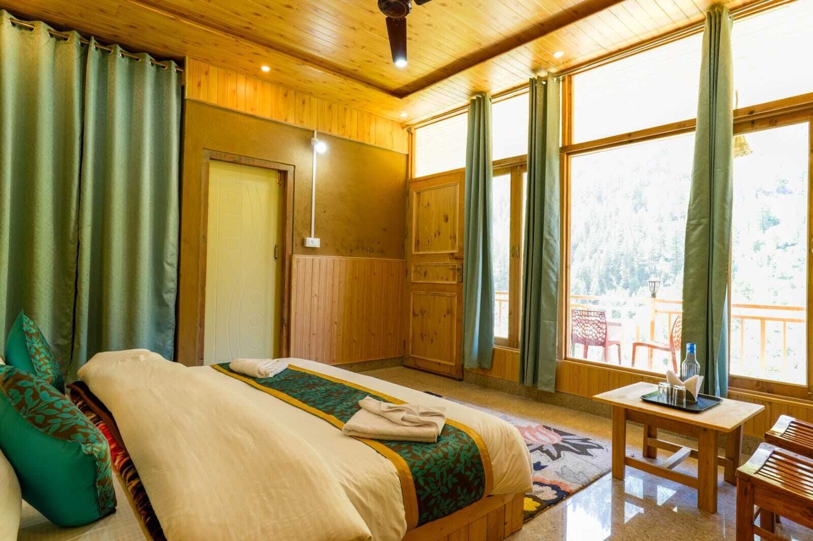 Deluxe-rum - utsikt mot bergen