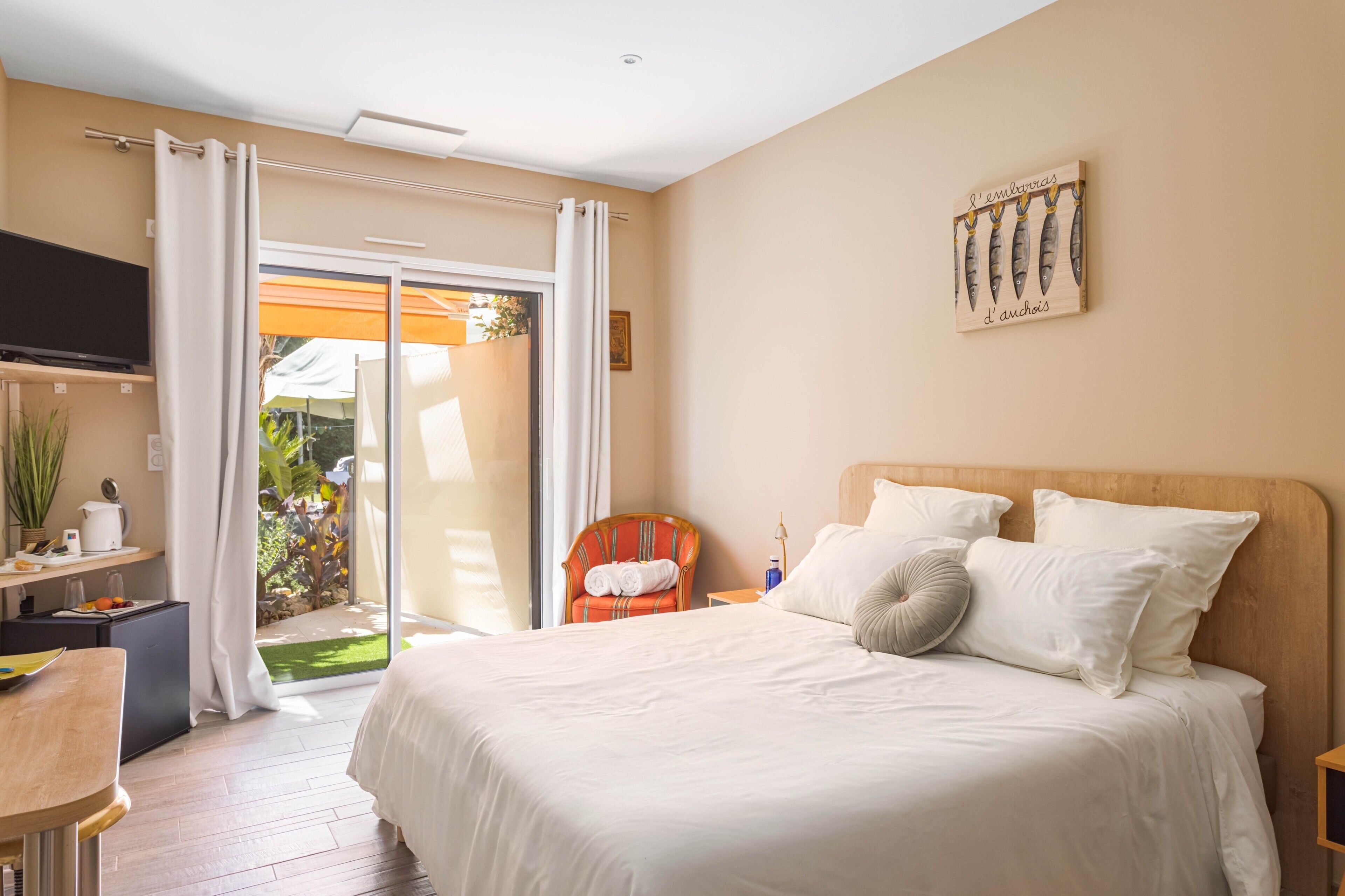 1 chambre, Wi-Fi, draps fournis