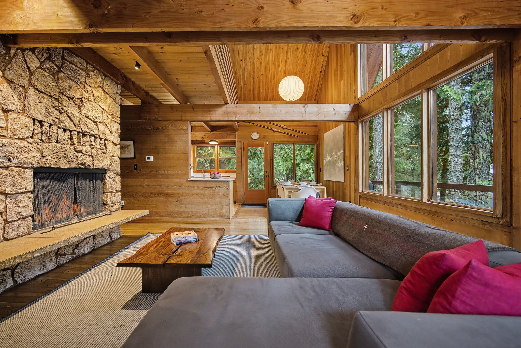 TV, fireplace, DVD player, offices
