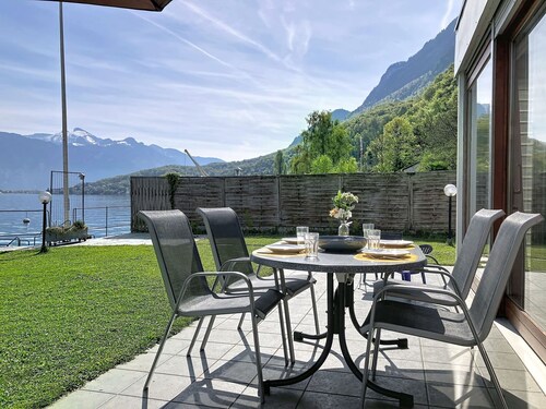 Wunderbares alleinstehendes Ferienhaus für 6 Gäste mit  W-LAN, TV, Innenhof und Panoramablick
