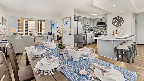 Dining - 2 Bedroom Partial Ocean View RK520 (Lahaina)
