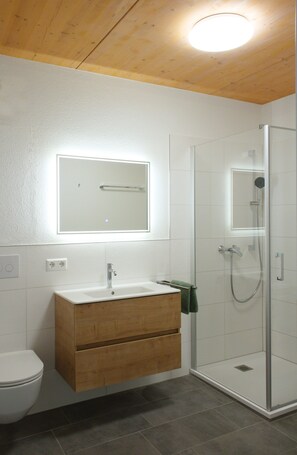 Bathroom - Apartment 1 new with charm and use of sauna (Herbolzheim)