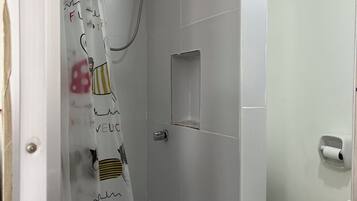Towels, soap, toilet paper