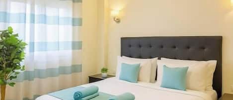 2 bedrooms, WiFi, bed sheets