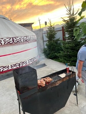 Enceinte de l’hébergement