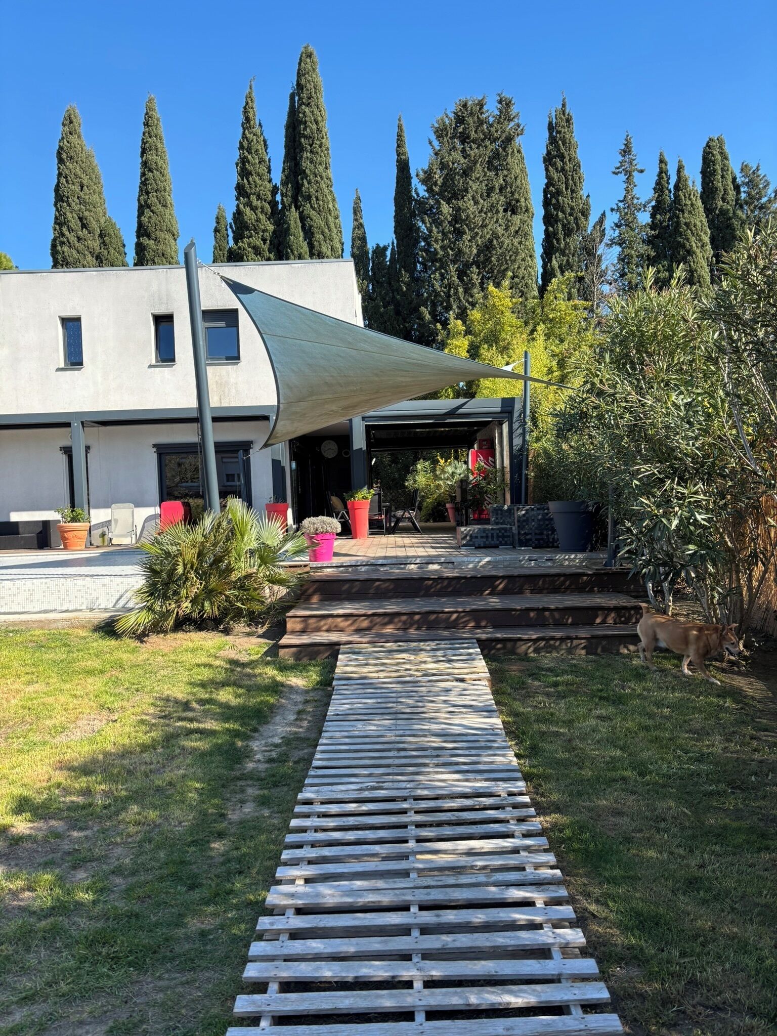 Enceinte de l’hébergement