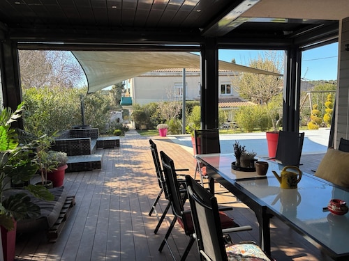 Villa 10 minutes from Aix-en-Provence. A haven of peace in Provence: luxury and comfort