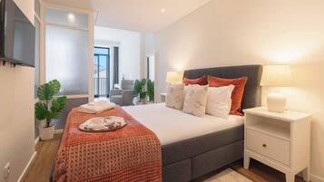 1 bedroom, iron/ironing board, bed sheets