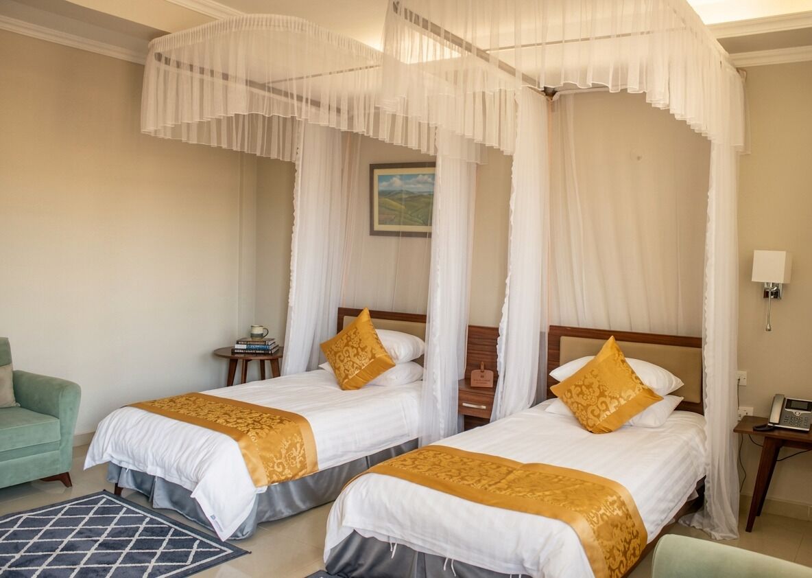 Tvåbäddsrum Deluxe