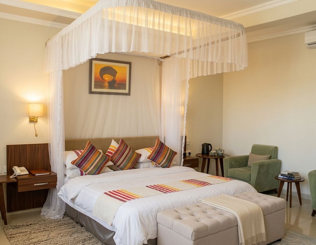 ห้องเอ็กเซกคิวทีฟดับเบิล, เตียงควีนไซส์ 1 เตียง