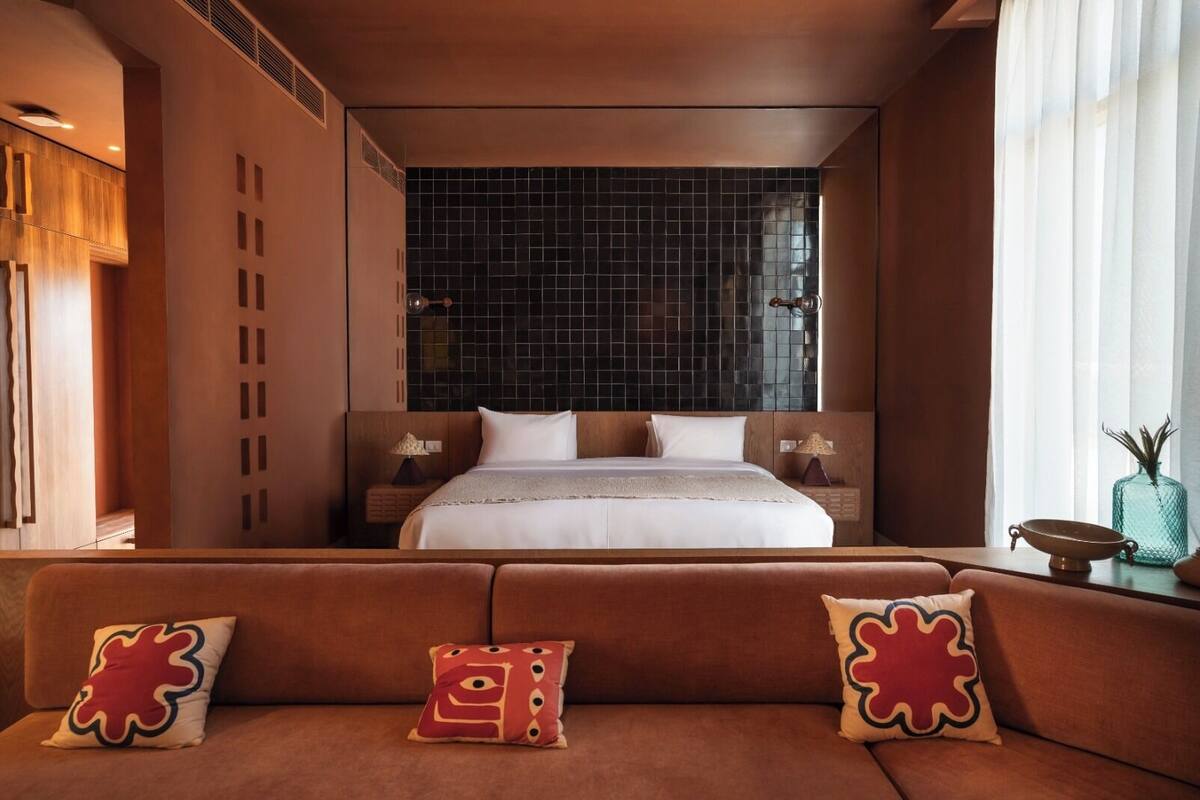 Superior Double Room, Patio | Peti besi dalam bilik, langsir/tirai gelap terus 