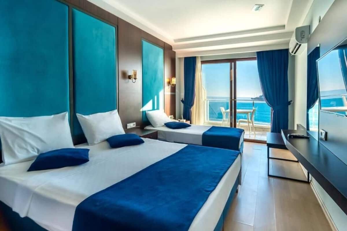 Standardrum - balkong - havsutsikt