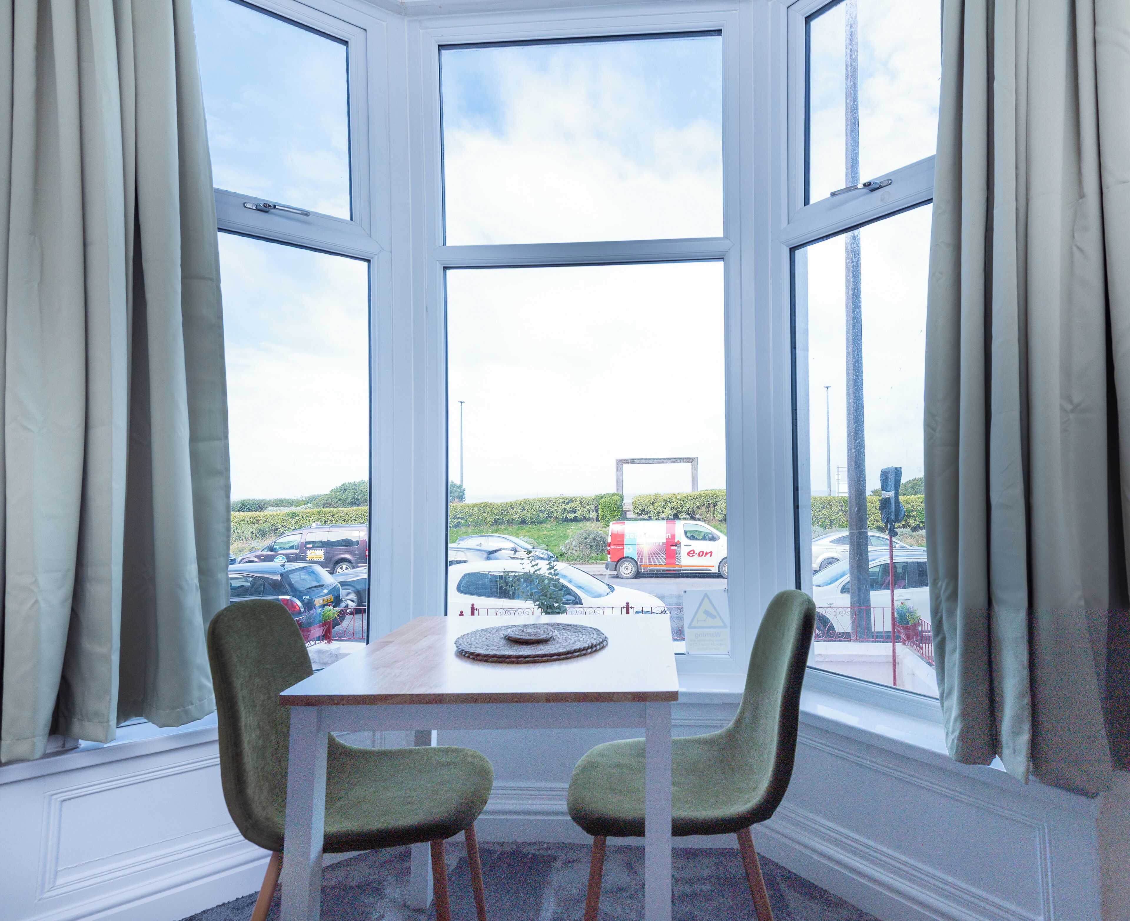 Chambre, vue mer | Restauration