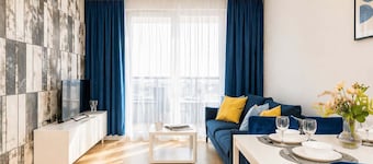Designer Apartment | Balcony, Parking, close to Spodek