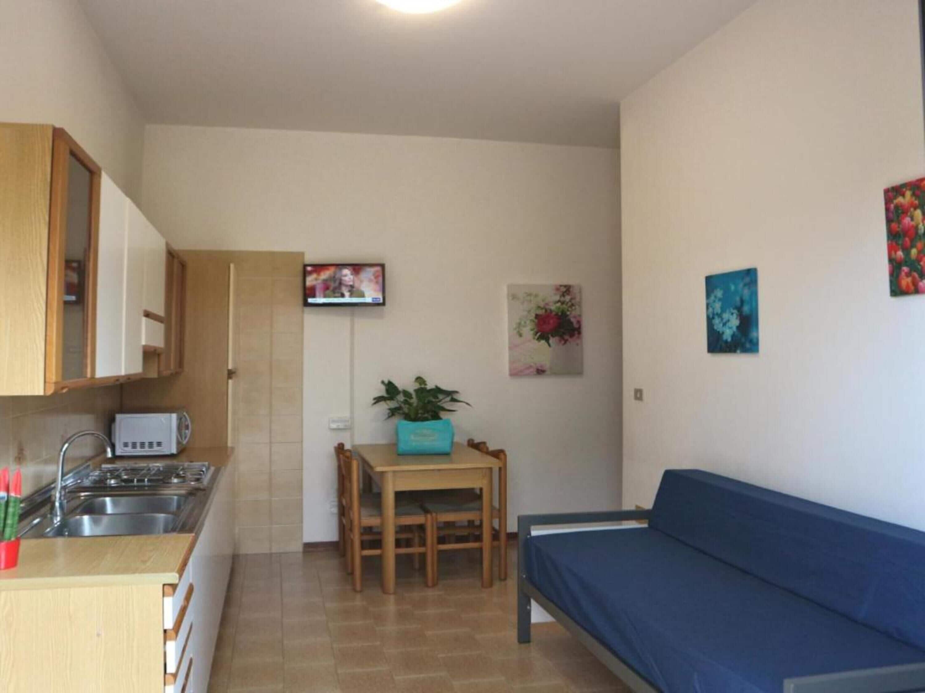 Appartement, 1 chambre, balcon | Salle de séjour