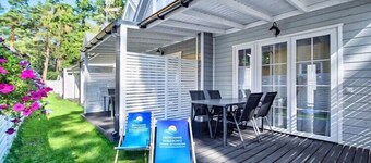 Comfortable holiday homes with a beautiful garden