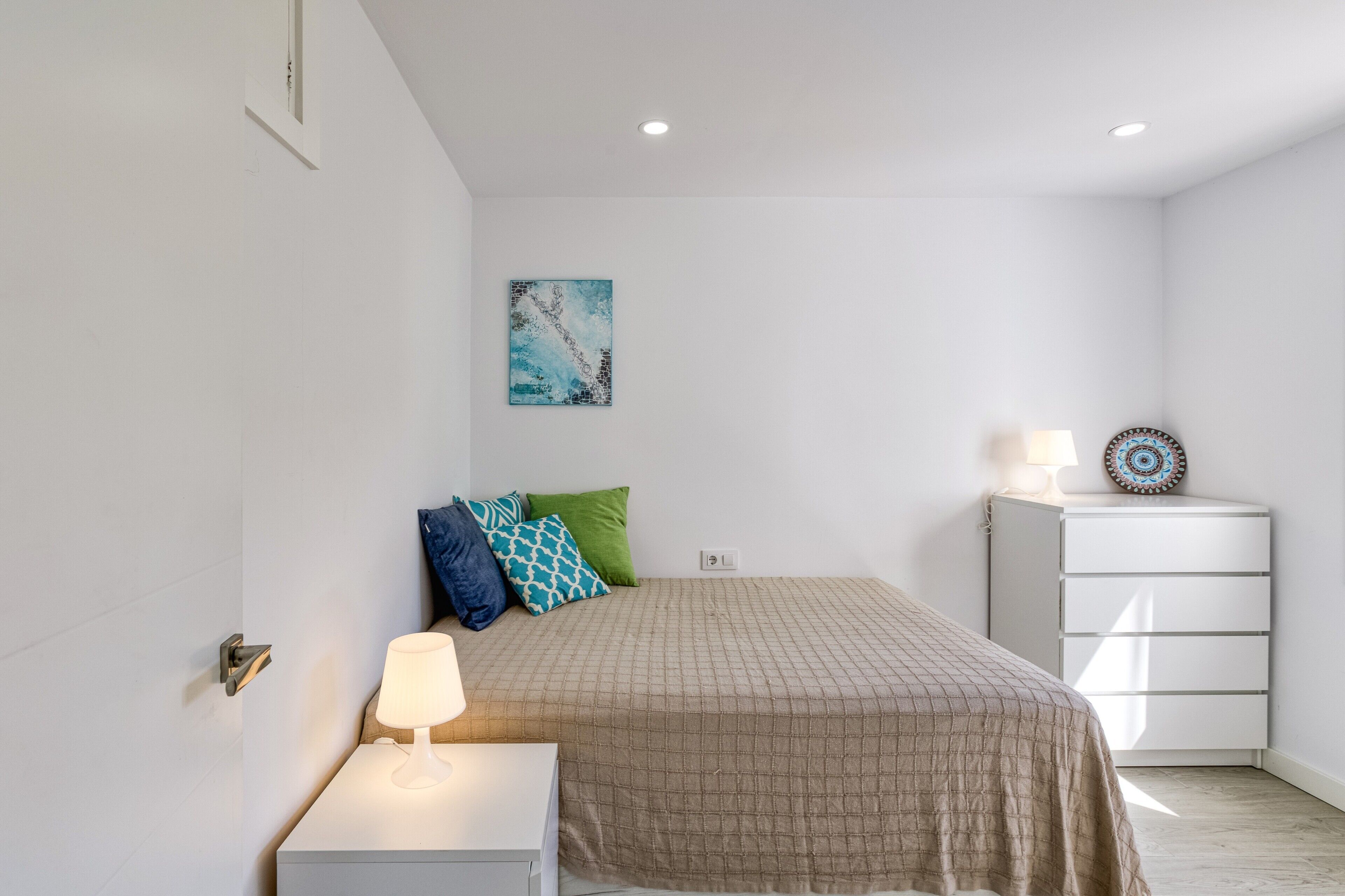 2 slaapkamers, beddengoed