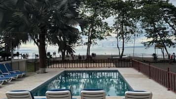 Apartment, Balcony, Sea View | Pool