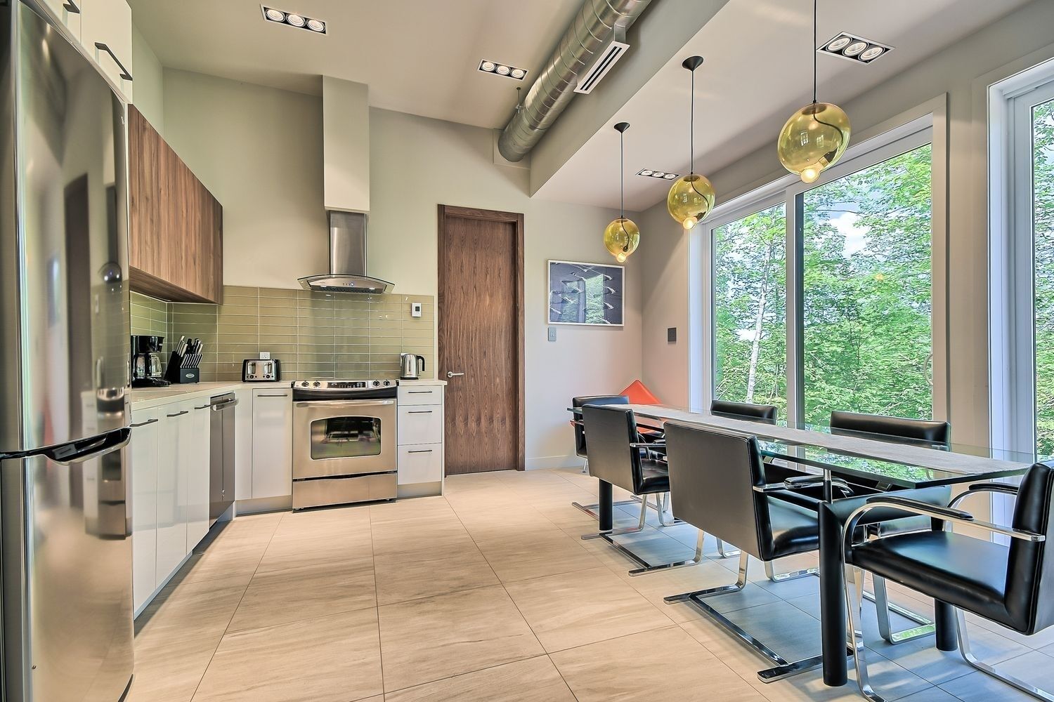 Oven, dishwasher, coffee/tea maker