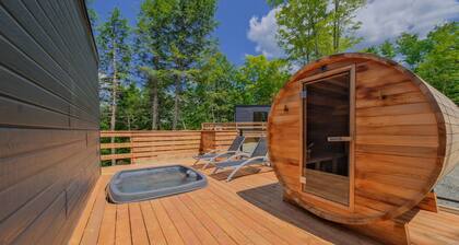 Bel Air Tremblant ANTARCTICA : 1 CHAMBRE, JACUZZI, SAUNA
