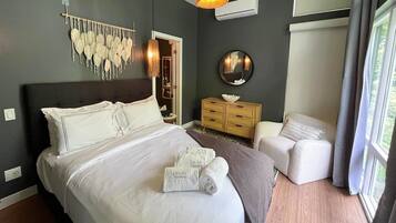 2 chambres, fer et planche Ă repasser, Wi-Fi gratuit, draps fournis