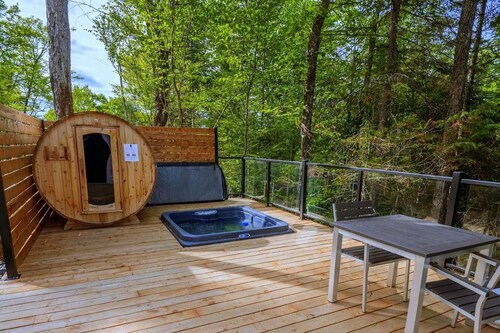 Bel Air Tremblant MICKEY DÔME : 1 LIT KING, JACUZZI ET SAUNA