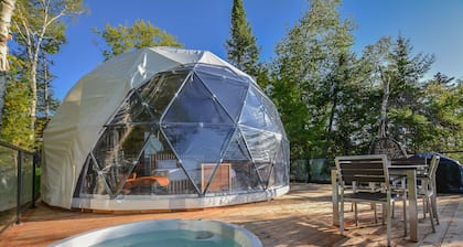 Bel Air Tremblant DĂME MEZZANINE : 1 KING, 2 SIMPLE, JACUZZI, SAUNA-450PI