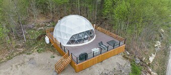 Bel Air Tremblant DÔME INSTA DELUXE: JACUZZI, TABLE DE PING-PONG-700PI
