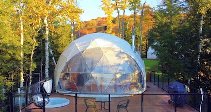 Bel Air Tremblant DĂME CLASSIQUE VUE : 1 LIT KING, JACUZZI, SAUNA, VUES-450PI