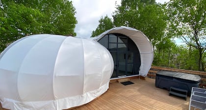 Bel Air Tremblant SNAIL DĂME : 1 LIT KING, JACUZZI, SAUNA