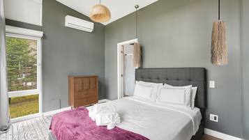 2 chambres, fer et planche Ă repasser, Wi-Fi gratuit, draps fournis