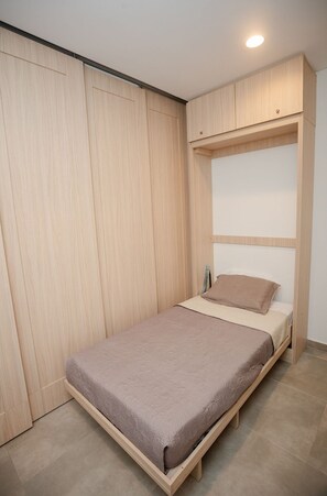 1 bedroom, bed sheets - Salguero Suite Apartment–Near the Sea by SOHO–386A (Santa Marta)
