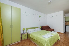 Kamar Double Standar, balkon, pemandangan laut