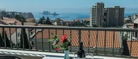 Standard-Studio, Balkon, Meerblick | Blick vom Balkon