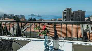 Standard Studio, Balcony, Sea View | Balcony