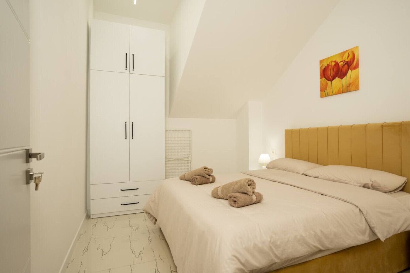 1 chambre, fer et planche à repasser, Wi-Fi, draps fournis